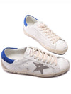 Superstar Blue Heel Tab Low Top Sneakers White - GOLDEN GOOSE - BALAAN 6