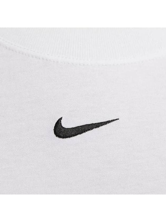 Sportswear Small Swoosh Short Sleeve T-Shirt White - NIKE - BALAAN 5