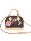 Women s Louis Vuitton M43230 Monogram Canvas World Tour Alma BB 2WAY gt bag Gangbuk used luxury goods - LOUIS VUITTON - BALAAN 4