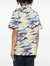 Print Casual Short Sleeve Shirt White - PAUL SMITH - BALAAN 3