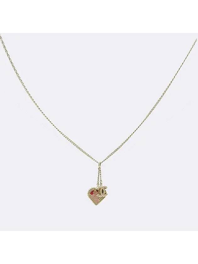 heart necklace jewelry - CHANEL - BALAAN 2