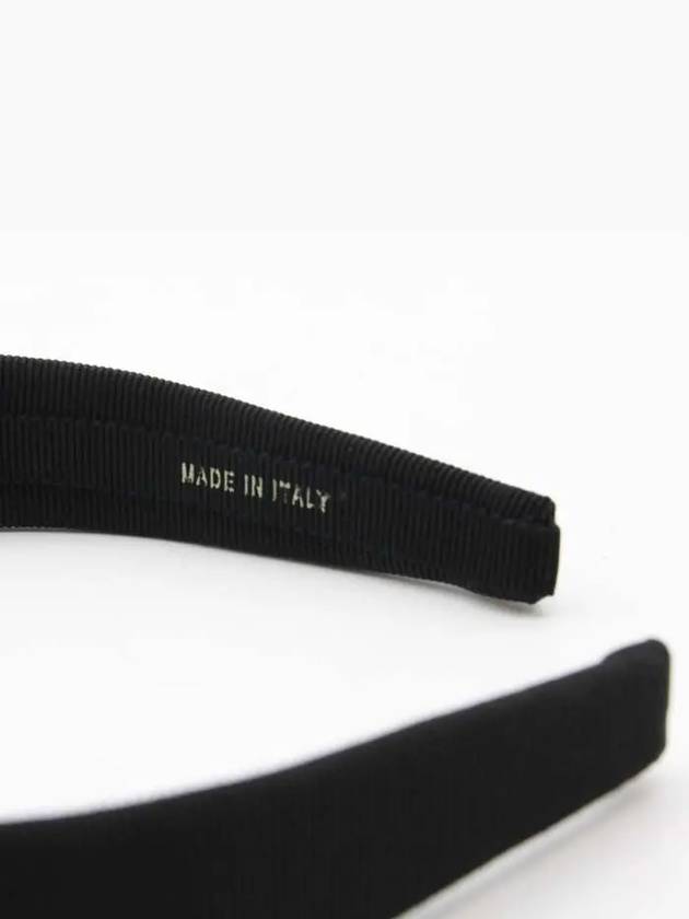 Vara Bow Hairband Black - SALVATORE FERRAGAMO - BALAAN 6