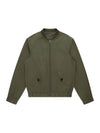 Men's Minimal Two-Way Blouson Khaki SW23PJP01KK - SOLEW - BALAAN 2