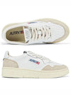 Medalist Goatskin Low Top Sneakers White - AUTRY - BALAAN 4