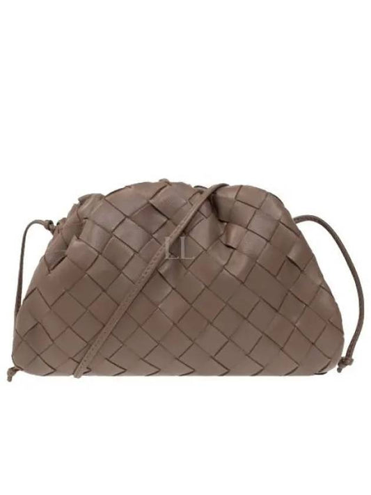 Intrecciato Mini Pouch Bag Brown - BOTTEGA VENETA - BALAAN 2