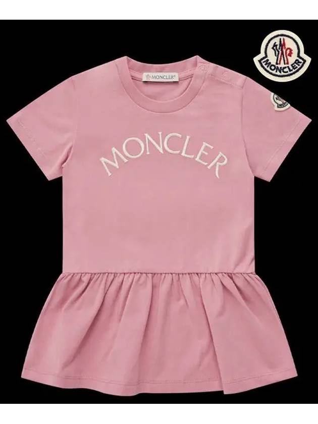 Baby Girl One Piece Light Pink 8I00004 8790N 525 2A 3A - MONCLER - BALAAN 2