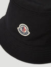 logo bucket hat black - MONCLER - BALAAN 5