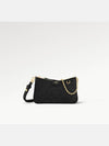 24 Years Women s Pouch on Strap Mini Leather Cross Bag Black lux24711 - LOUIS VUITTON - BALAAN 2