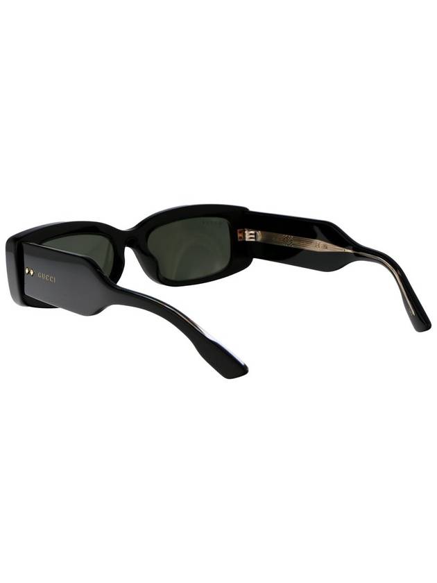 Lens Decal Rectangular Frame Sunglasses GG1528S001 - GUCCI - BALAAN 4