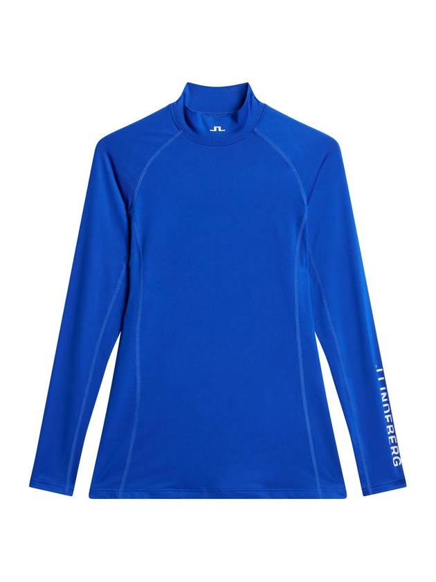 Asa Soft Compression Long Sleeve T-Shirt Club Blue - J.LINDEBERG - BALAAN 1