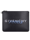 Paris Logo Clutch Bag Black - GIVENCHY - BALAAN 1