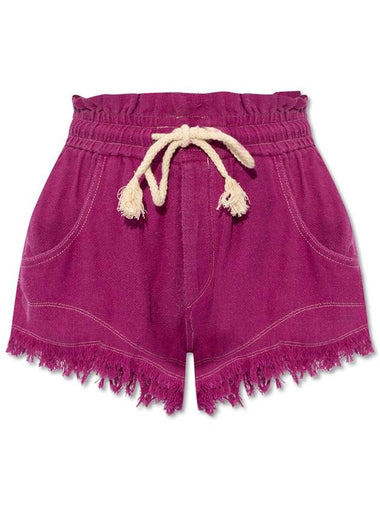 Marant Etoile Silk Shorts 'Talapiz', Women's, Pink - ISABEL MARANT - BALAAN 1