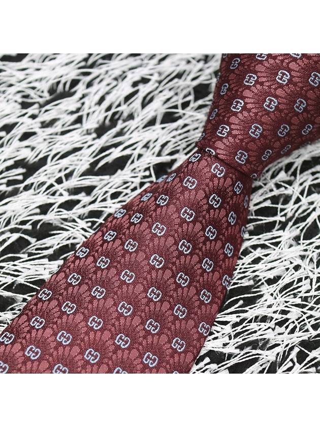 624063 GG logo SILK slim tie - GUCCI - BALAAN 4