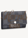 Damier 6 Key Holder Grey - LOUIS VUITTON - BALAAN 2