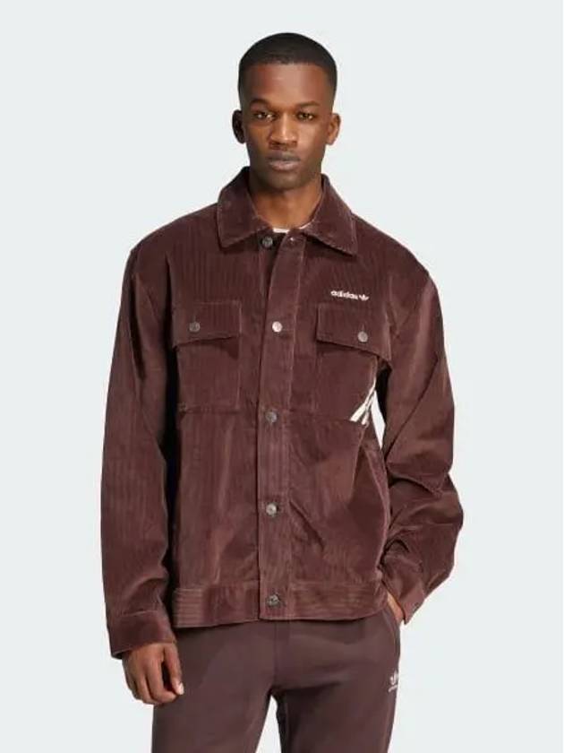 Coach Jacket Men s Original Shadow Brown IW3263 696939 - ADIDAS - BALAAN 1