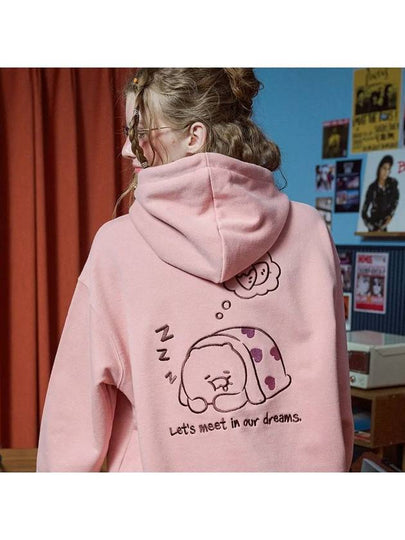 Kakao Friends Nice Dream Hooded Top Indie Pink - CPGN STUDIO - BALAAN 2