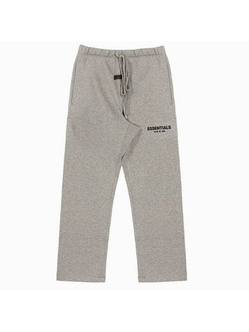 Relaxed Track Pants Dark Oatmeal - FEAR OF GOD ESSENTIALS - BALAAN 1