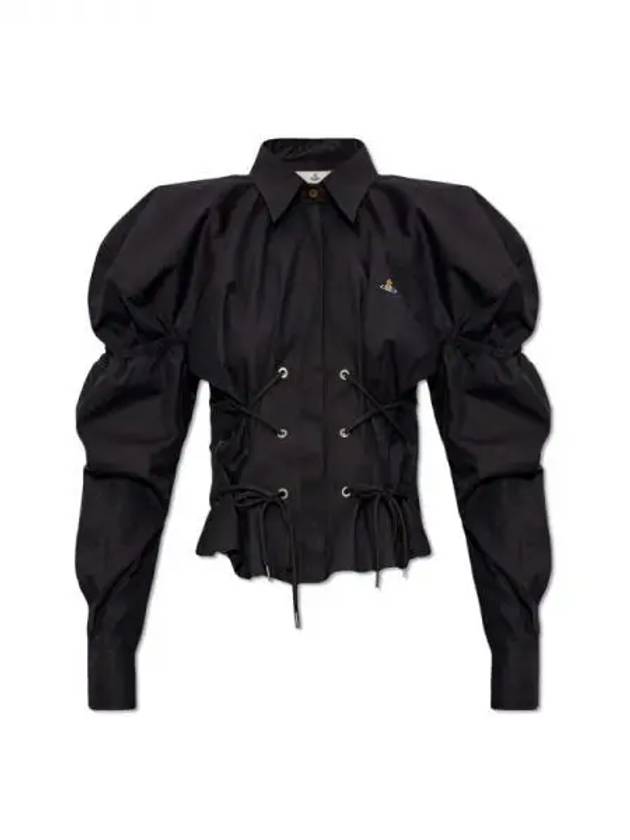 Vivienne Westwood GEXY puff sleeve corset shirt - VIVIENNE WESTWOOD - BALAAN 1