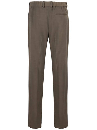 Emporio Armani Wool Blend Tailored Trousers - EMPORIO ARMANI - BALAAN 2