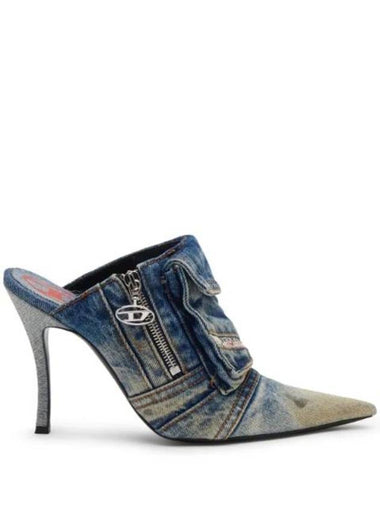 D-Venus Pocket ML Denim Pumps Blue - DIESEL - BALAAN 1