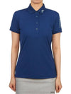 Golf wear women s collar short sleeve t shirt GWJT09006 O341 - J.LINDEBERG - BALAAN 1