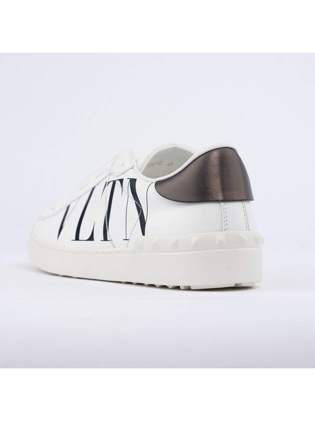 VLTN Logo Low-Top Sneakers White - VALENTINO - BALAAN 6