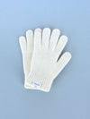 short knit gloves ivory - GOCORI - BALAAN 1