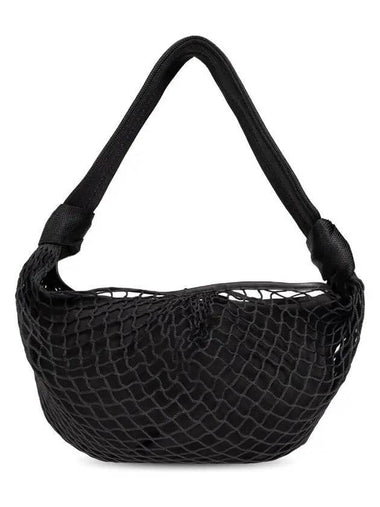 Fortune Croissant Filt Shoulder Bag Black - LEMAIRE - BALAAN 1