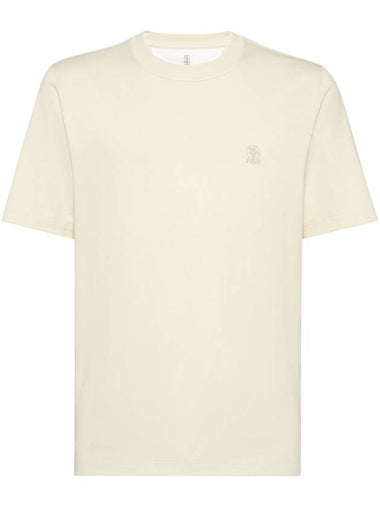 Brunello Cucinelli T-shirts and Polos Beige - BRUNELLO CUCINELLI - BALAAN 1