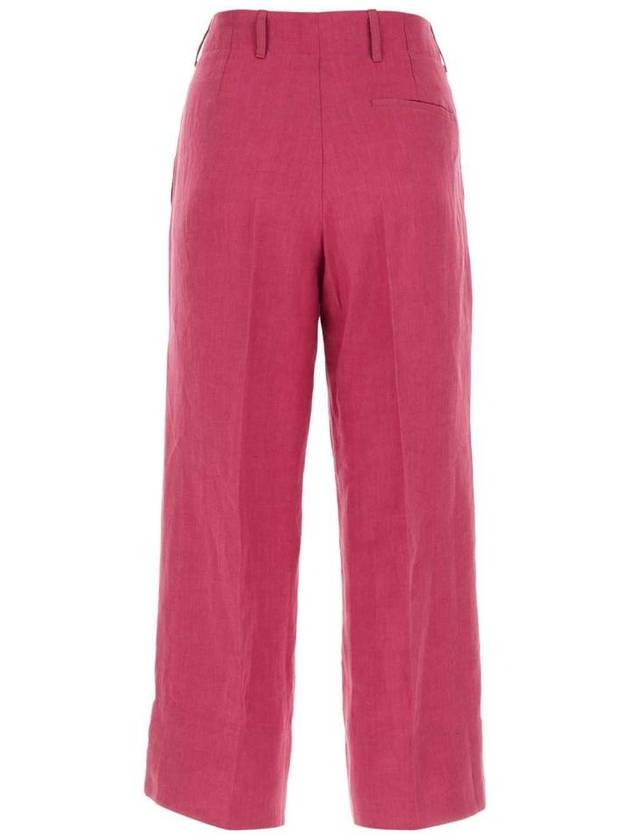 Women's WIDE LEG LINEN Pantss 2391310432600REBECCA017 - S MAX MARA - BALAAN 3