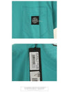 Embroidered Logo Patch Pocket Short Sleeve T-Shirt Light Blue - STONE ISLAND - BALAAN 6