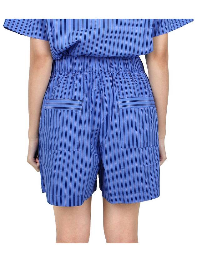 Poplin Striped Pajama Short Pants SWS BS - TEKLA - BALAAN 10