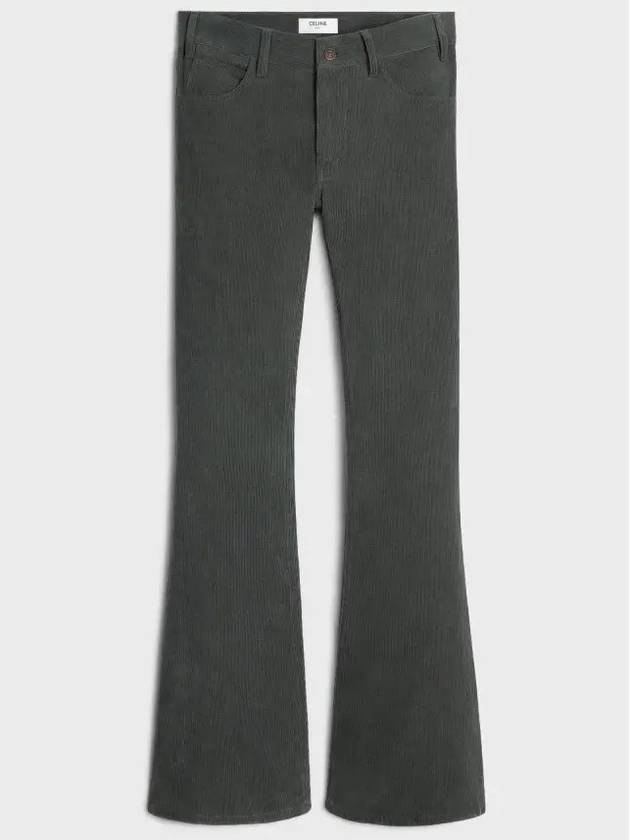 Corduroy Macro Jeans Grey - CELINE - BALAAN 6