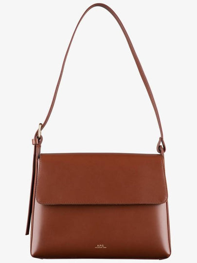 Virginie Flap Shoulder Bag Nut Brown - A.P.C. - BALAAN 2