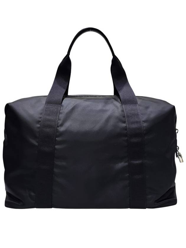 2VC796 Re nylon triangle logo Saffiano duffel bag tote - PRADA - BALAAN 3