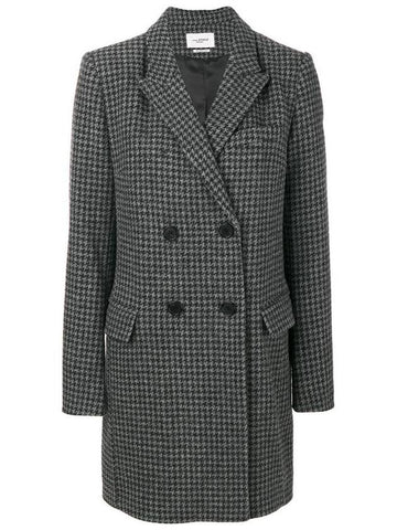 11Th Anniversary Double Breasted Double Coat Grey - ISABEL MARANT - BALAAN 1