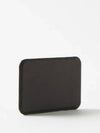 Lettering Logo Debossed 2Slot Leather Card Holder Black - PAUL SMITH - BALAAN 3