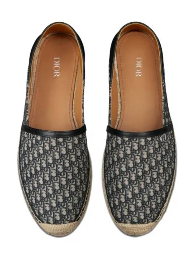 Paradise Oblique Jacquard Espadrilles Black - DIOR - BALAAN 5