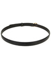 Blondie Thin Leather Belt Black - GUCCI - BALAAN 4