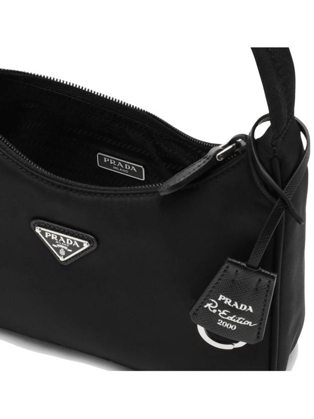 Re-Edition 2000 Re-Nylon Mini Tote Bag Black - PRADA - BALAAN 7