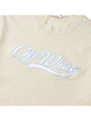 Long Sleeve T-Shirt OWAA090S23JER0046145 BEIGE - OFF WHITE - BALAAN 6