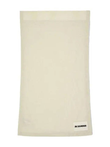 cashmere scarf natural - JIL SANDER - BALAAN 1