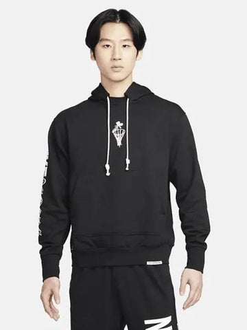 Standard Issue Men s Dry Fit Pullover Hoodie Black FN2703 010 699539 - NIKE - BALAAN 1