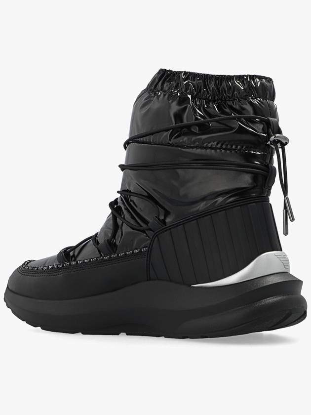 EA7 Emporio Armani Snow Boots With Logo, Men's, Black - EMPORIO ARMANI - BALAAN 5