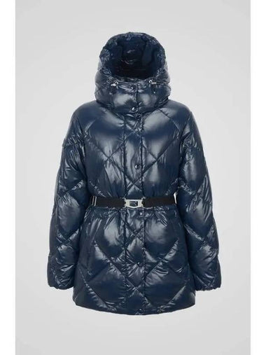 Aliska N Navy Women s Down Jacket - DUVETICA - BALAAN 1