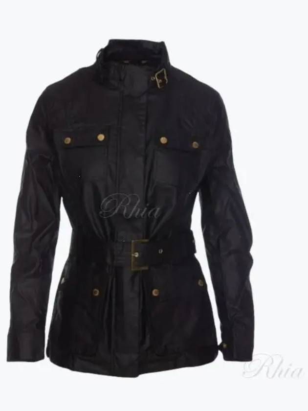 Bearings Leather Jacket Black - BARBOUR - BALAAN 2