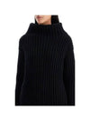 Max Mara Lacuna asymmetric wool cashmere knit 005NE - MAX MARA - BALAAN 4