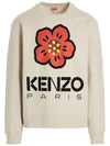 Men's Boke Flower Print Sweatshirt Light Grey - KENZO - BALAAN 3