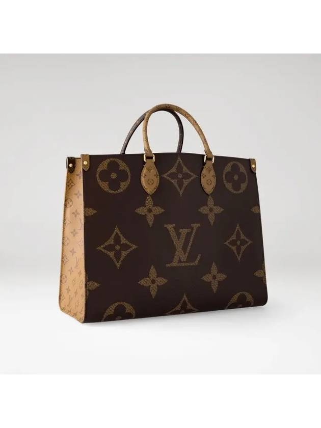 OnTheGo Gm Monogram Canvas Tote Bag Brown - LOUIS VUITTON - BALAAN 3