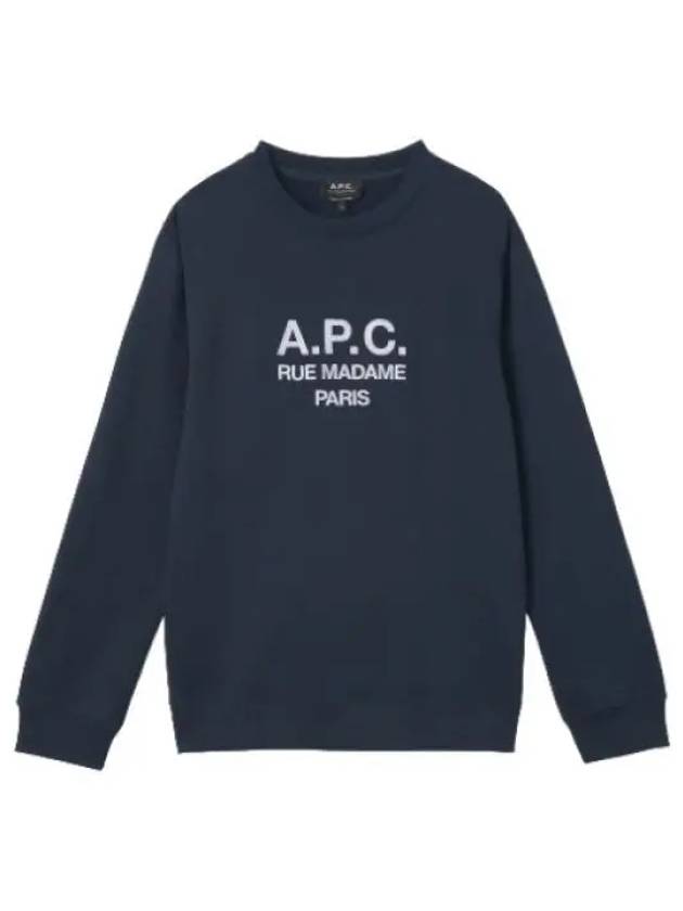 Rufus Sweatshirt Navy T shirt - A.P.C. - BALAAN 1